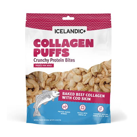 Baked Beef Collagen W/ Cod Skin 2.5Oz  Treats For Medlg Dogs