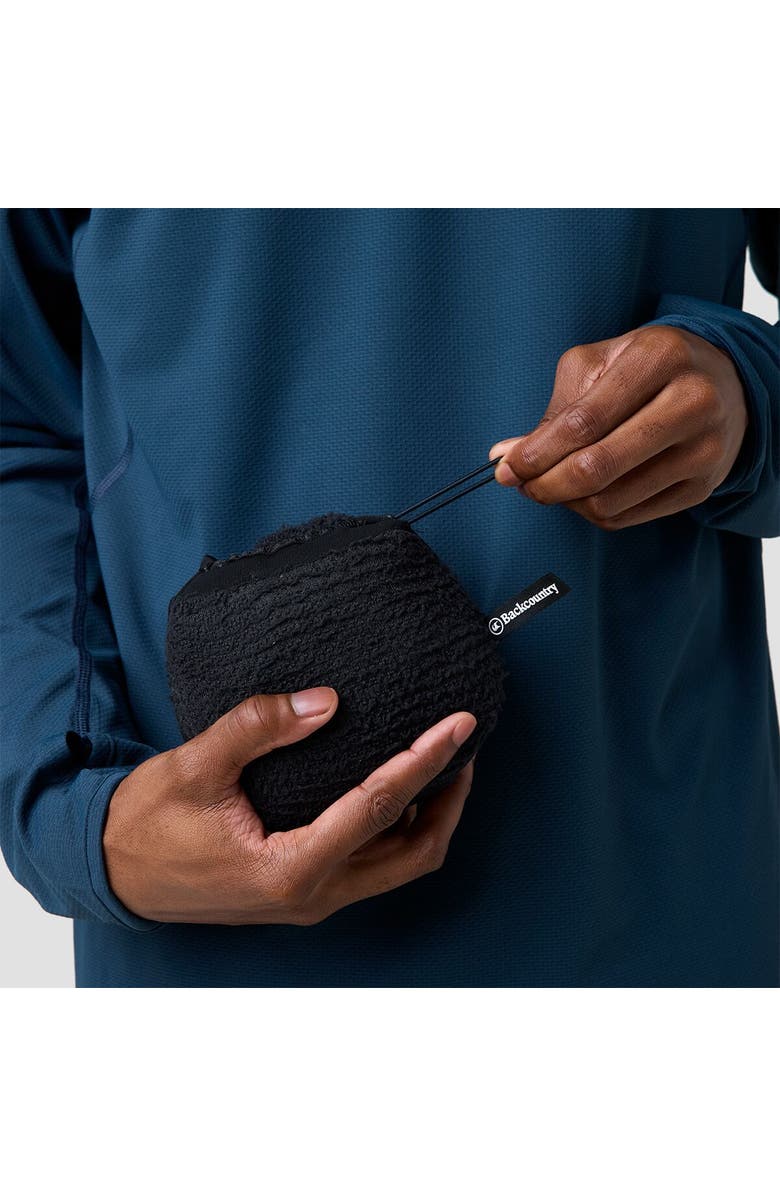 Backcountry Highliner Primaloft Air-Perm Fleece Crew, Alternate, color, Black