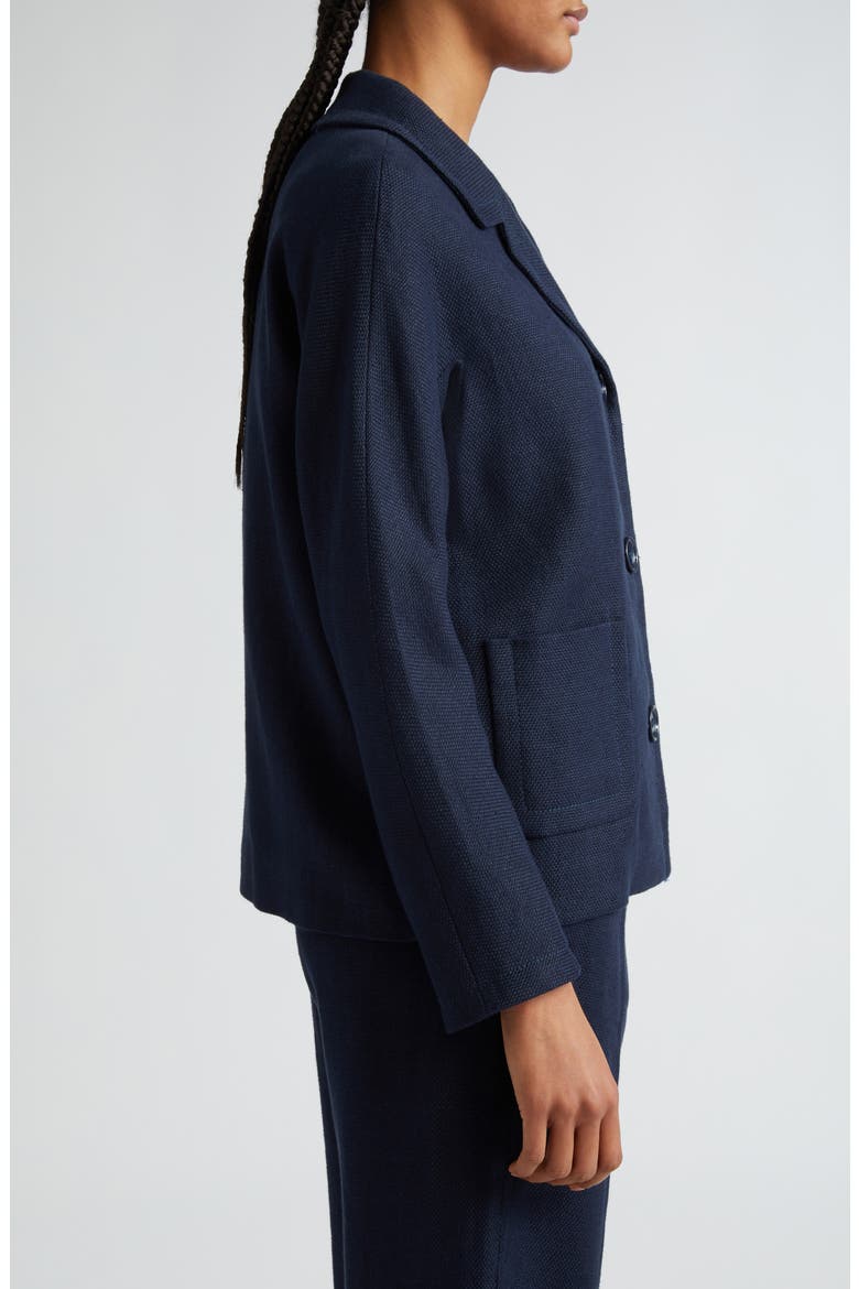 Ninfa Crop Jacket, Alternate, color, NAVY