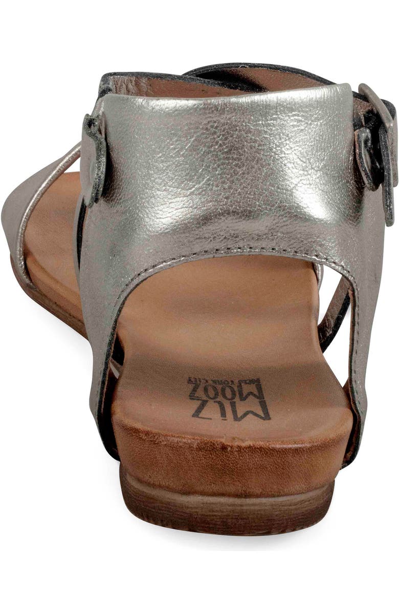 Miz Mooz Aster Sandal, Alternate, color, Pewter