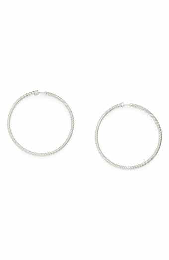 Rope Hoop Earrings