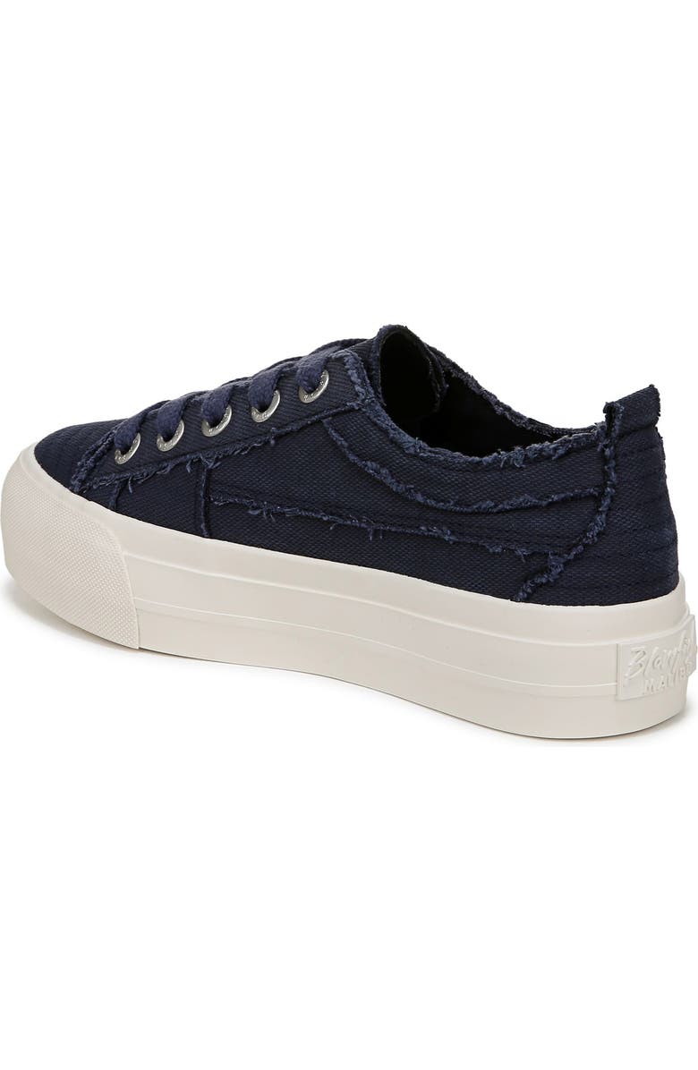Blowfish Malibu Sadie-Sun Platform Sneaker, Alternate, color, Navy Canvas