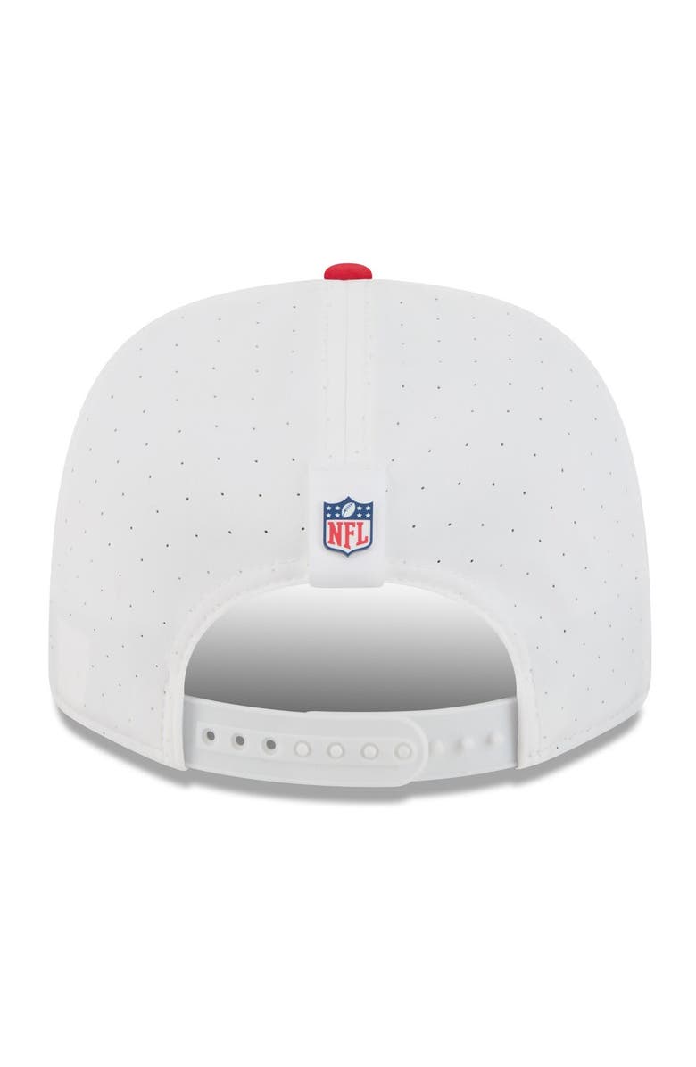 New Era Men's New Era  White/Red Buffalo Bills 2025 NFL Training Camp Throwback Logo 9SEVENTY Adjustable Hat, Alternate, color, 