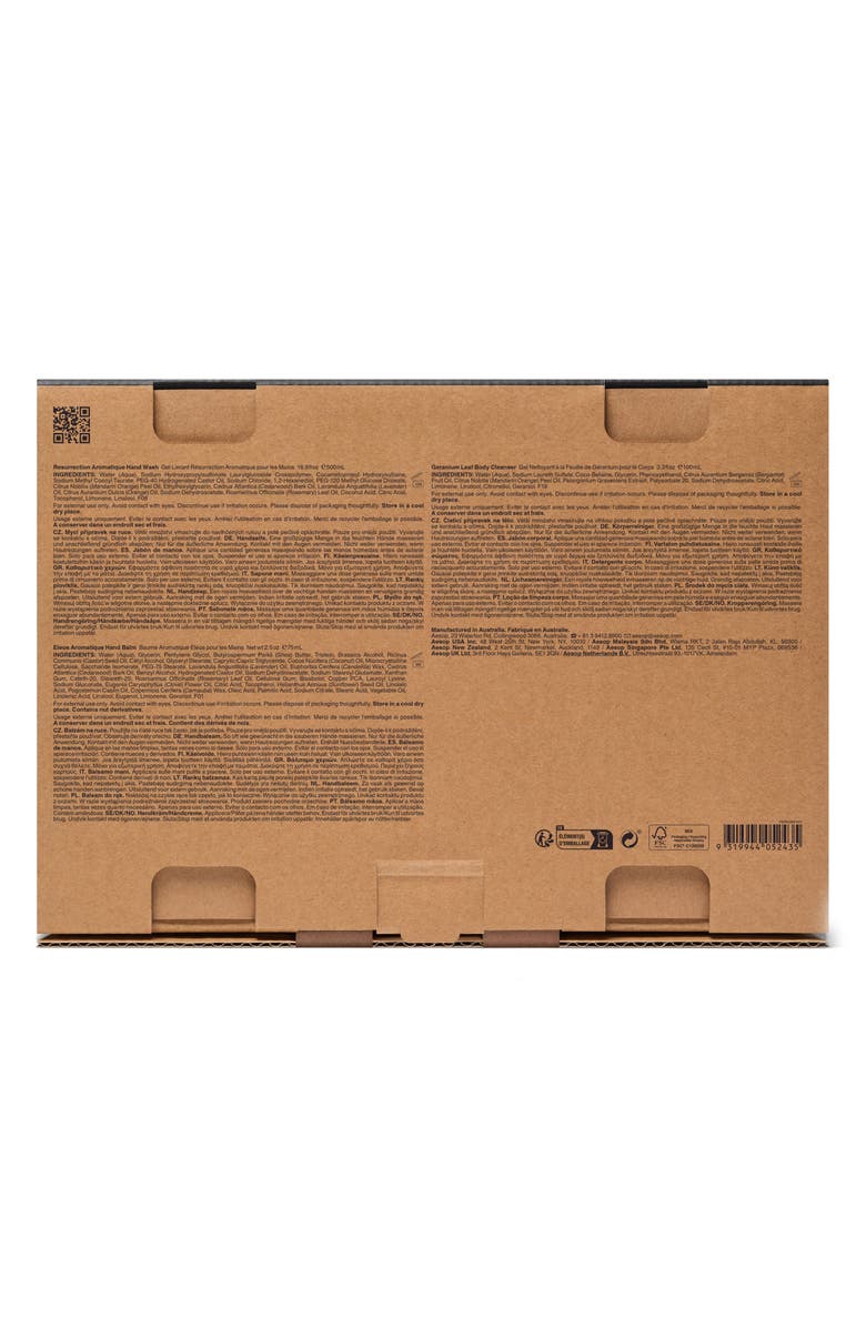 Aesop Body Care Set $95 Value, Alternate, color, 