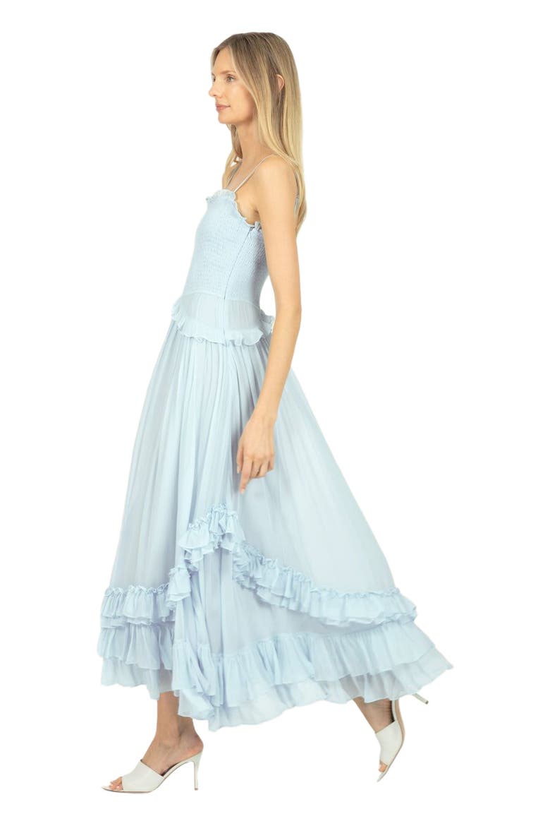 Chelsea Maxi Dress, Alternate, color, CLOUD BLUE