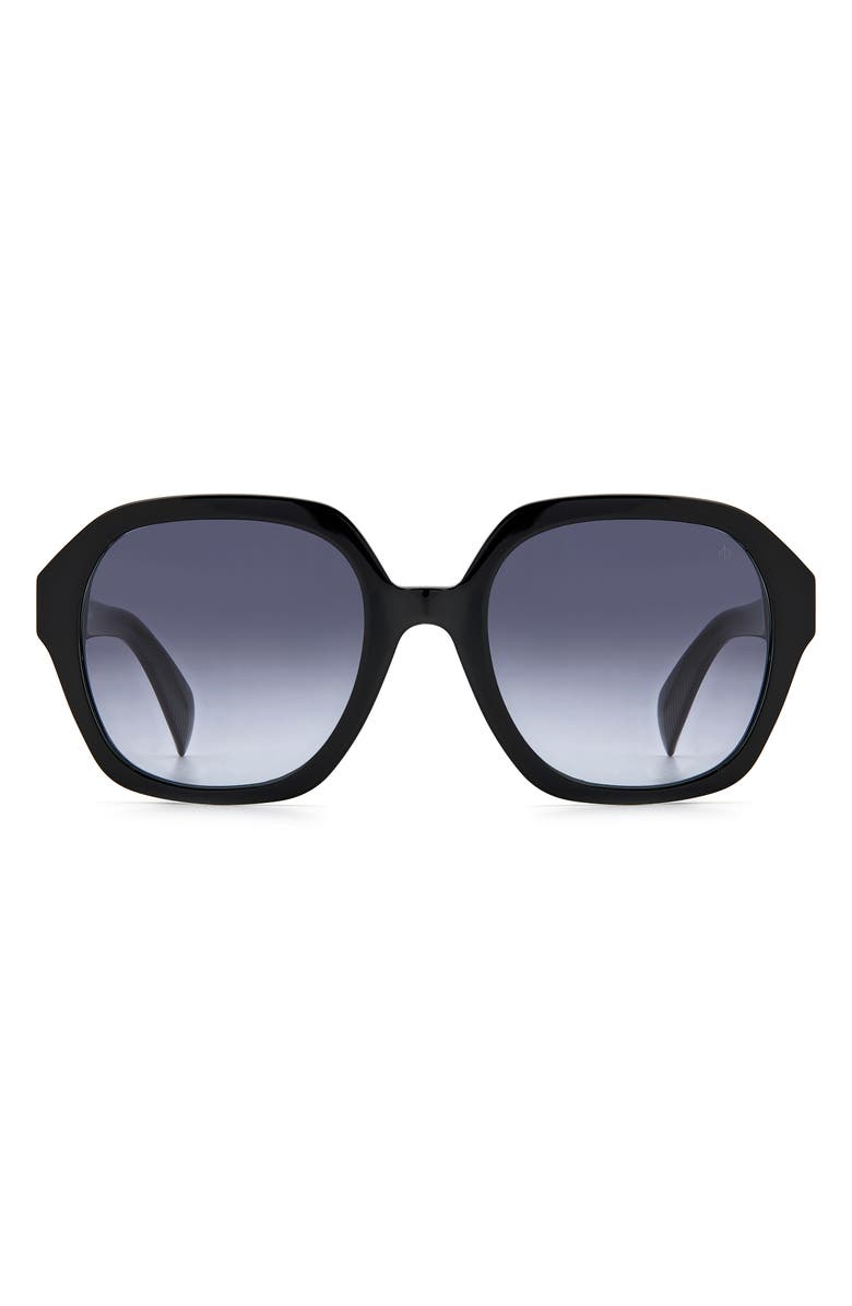 rag & bone 53mm Gradient Square Sunglasses, Main, color, 