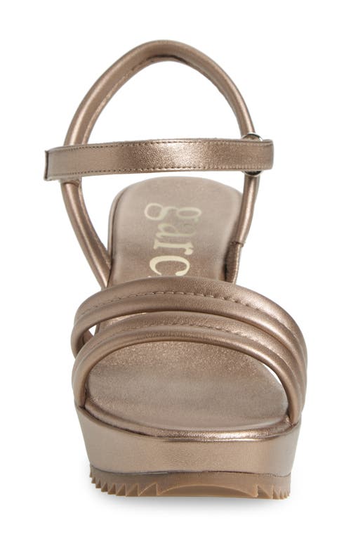 PEDRO GARCIA PEDRO GARCIA FANCEY ANKLE STRAP PLATFORM WEDGE SANDAL