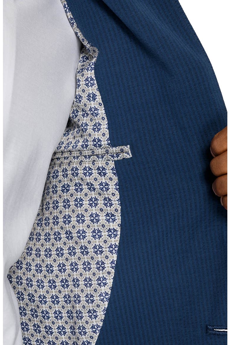 Sterling Seersucker Blazer, Alternate, color, NAVY