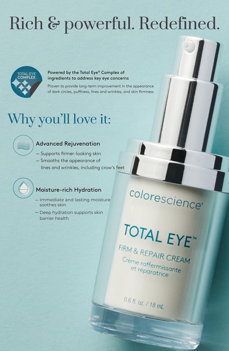 Colorescience <sup>®</sup> Total Eye<sup>®</sup> Firm & Repair Cream, Alternate, color,