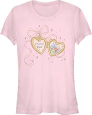 Winnie the Pooh Junior's Bow Heart Locket Bear T-Shirt