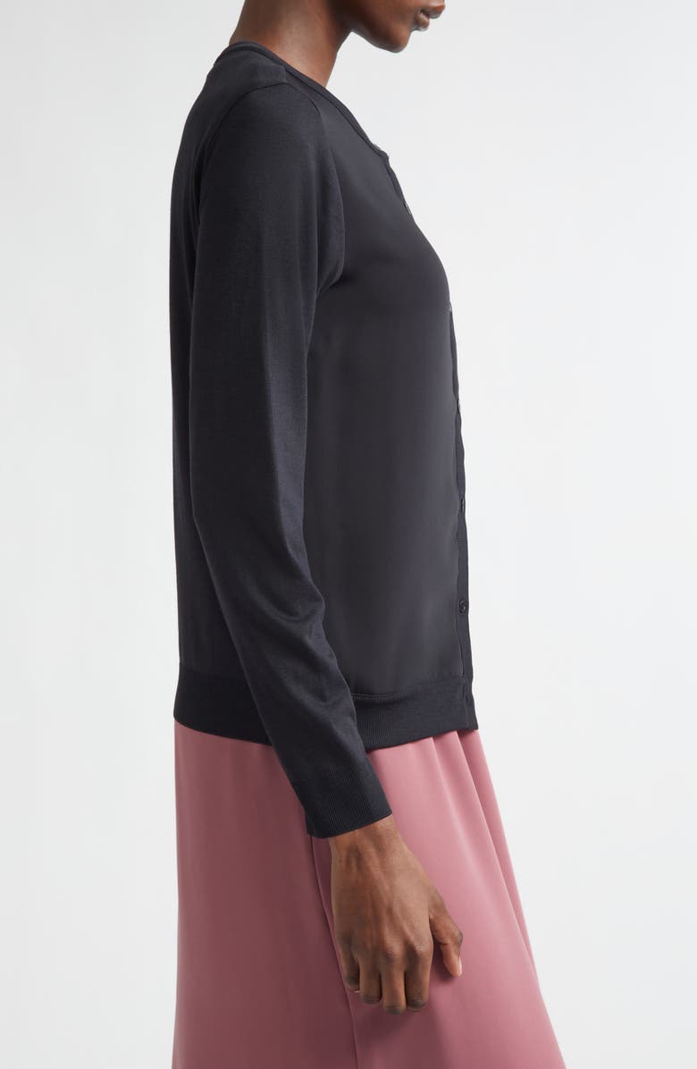 Herno Cady Knit Cardigan, Alternate, color, 9300 Black