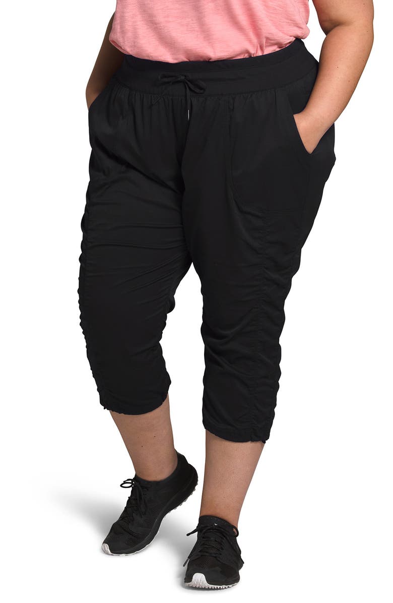 The North Face Aphrodite Motion Water Repellent Capri Pants, Main, color, 