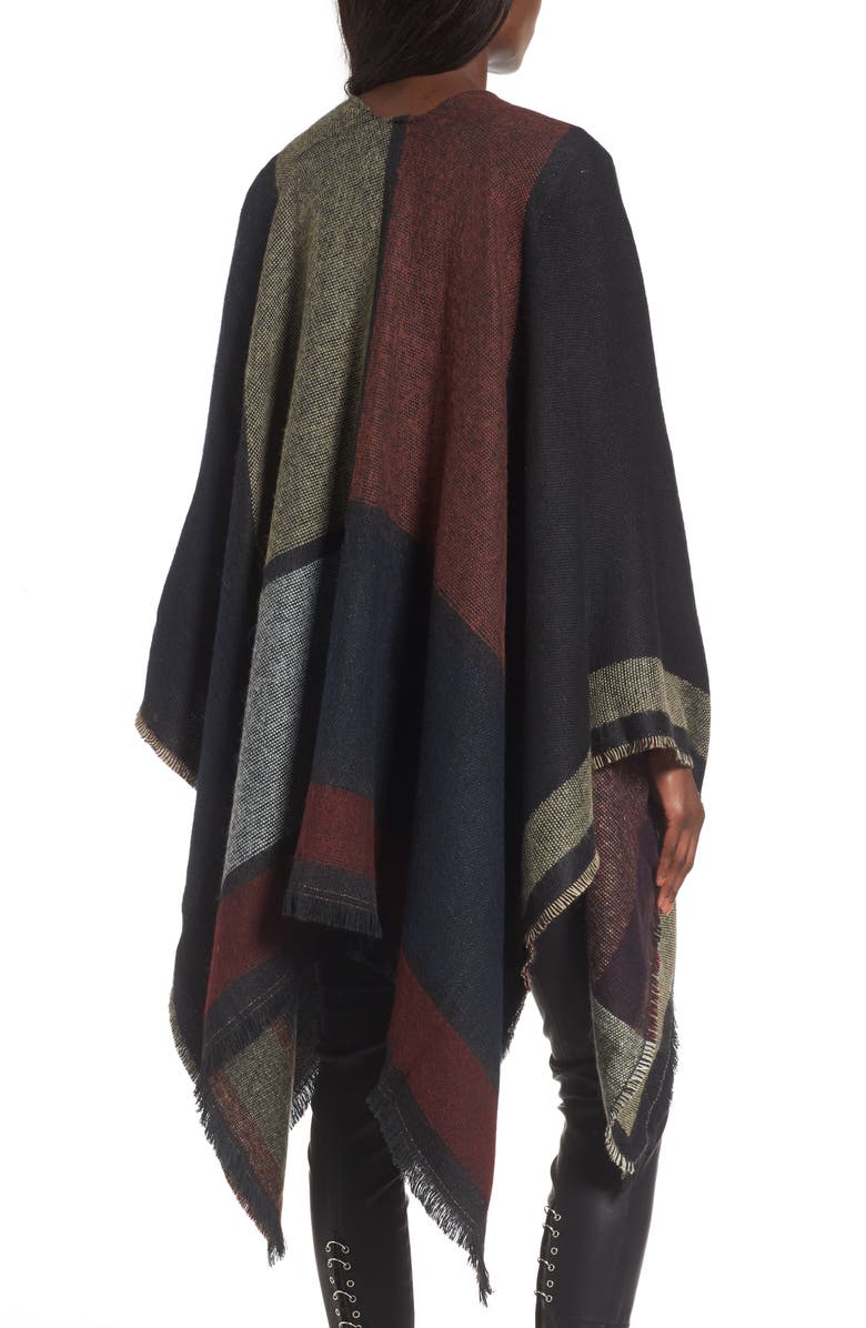 BP. Colorblock Cape, Alternate, color, 