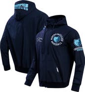 PRO STANDARD Men's Pro Standard Navy Memphis Grizzlies Hybrid Full-Zip Hoodie