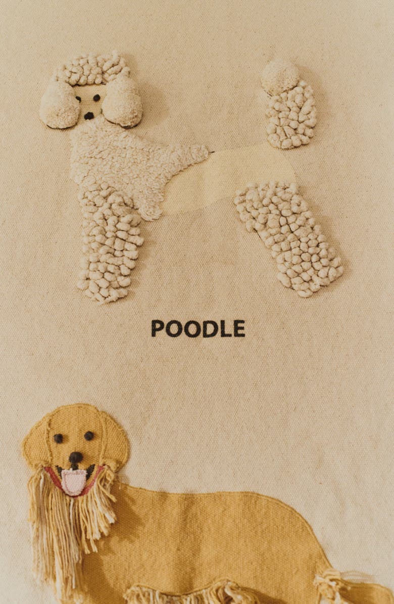 Lorena Canals Dogs Wall Hanger, Alternate, color, Toffee Natural