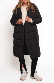 Petal & Pup Averie Hooded Longline Puffer Coat