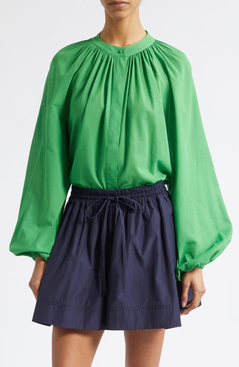 Zoey Blouson Sleeve Shirt