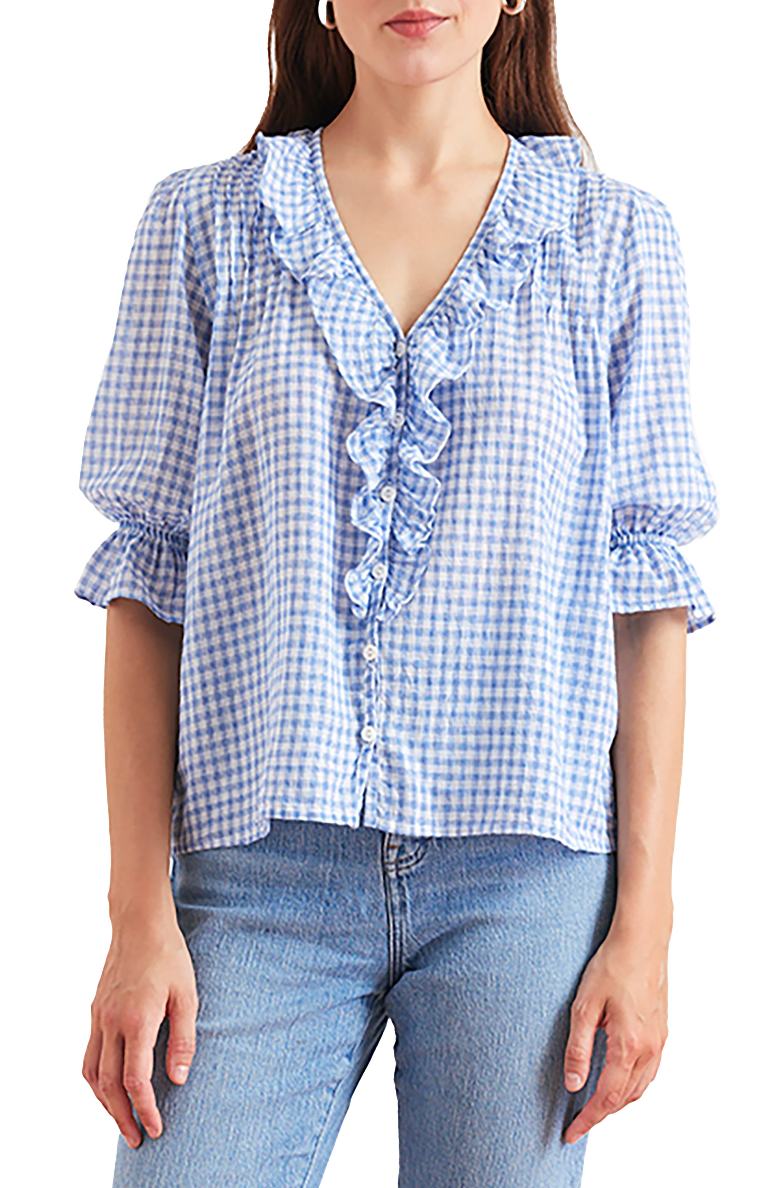 Petite Blue Plaid