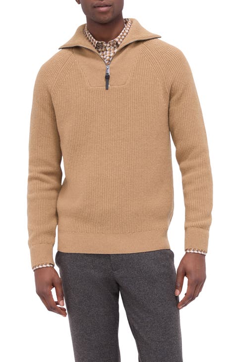 Fall Winter Gradient High-grade woolen Pullover Sweater for Men