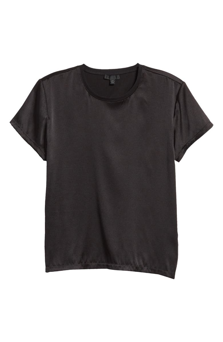 ATM Anthony Thomas Melillo Stretch Silk T-Shirt, Alternate, color, 