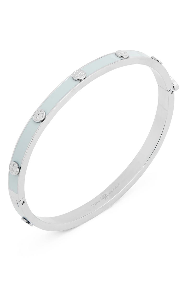 Tory Burch Miller Stud Hinge Bracelet, Alternate, color, 