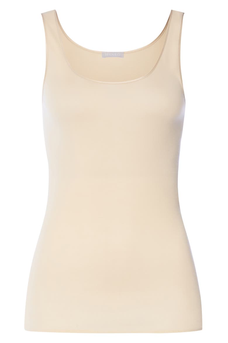 Cotton Seamless Tank, Alternate, color, SUMMER SAND