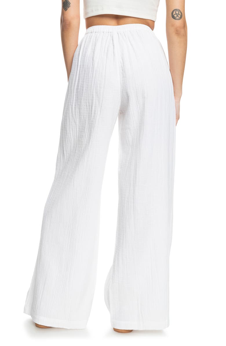 Roxy What a Vibe Organic Cotton Pants, Alternate, color, 