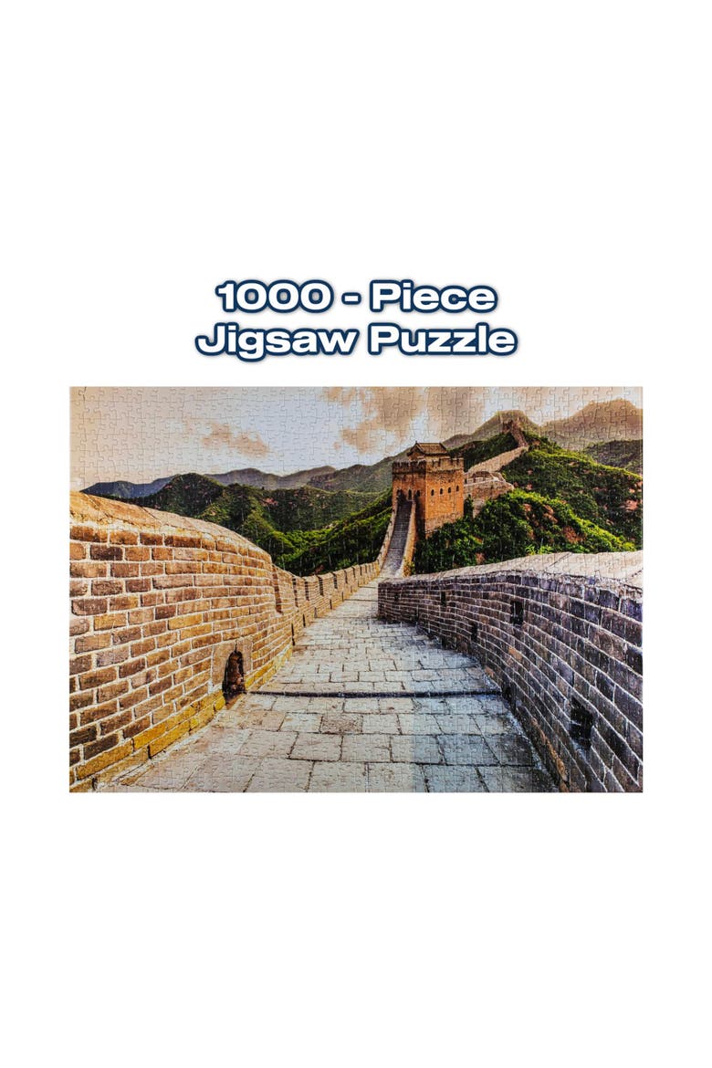 Great Wall of China Landmark 1000 Piece Jigsaw Puzzle, Alternate, color, Multi-Color