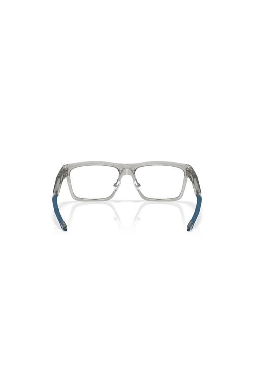 Oakley 50mm Rectangle Optical Glasses In Gray