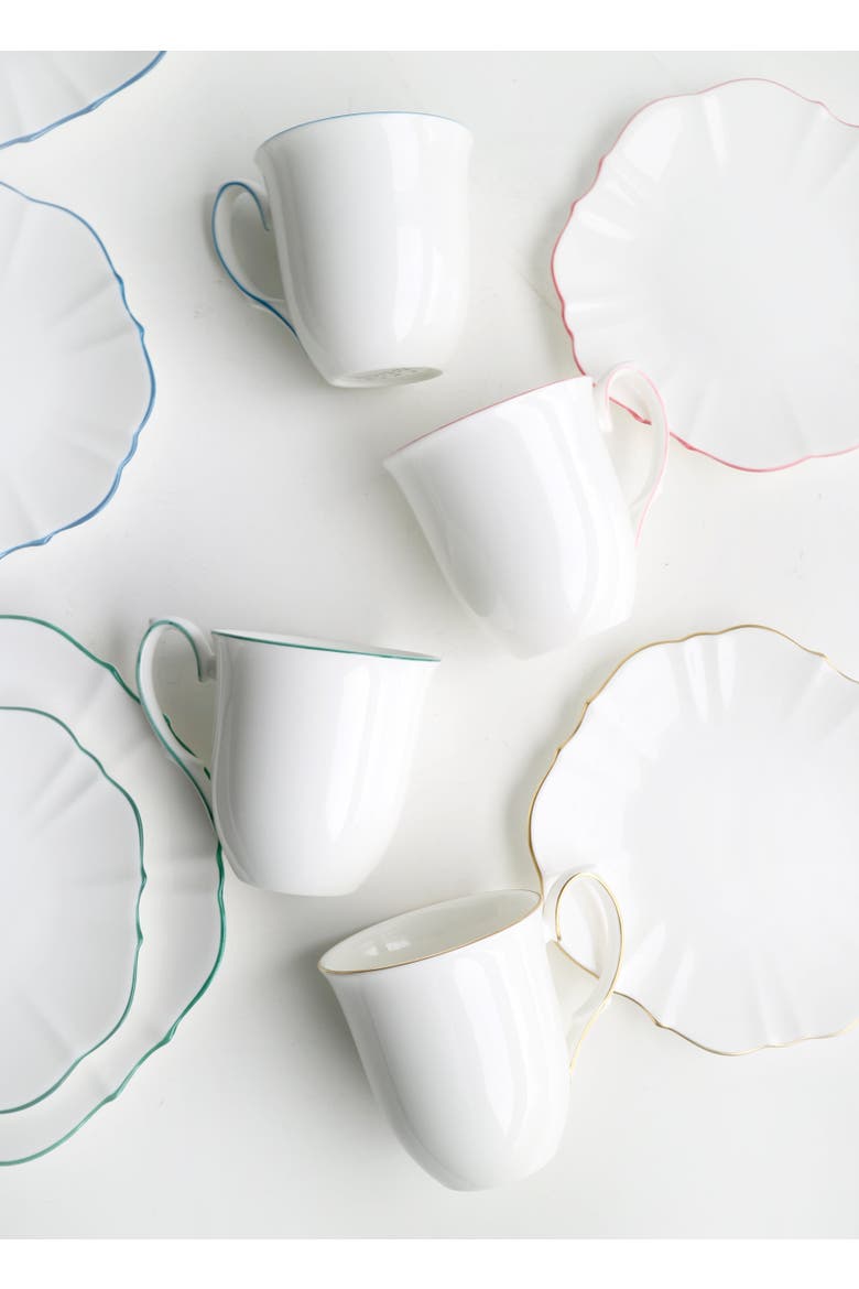Amelie Set of 2 Mugs, Alternate, color, Roseate
