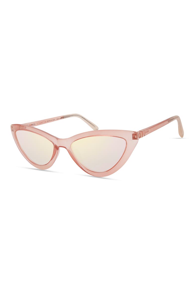 Mina Cat Eye Sunglasses, Alternate, color, PINK