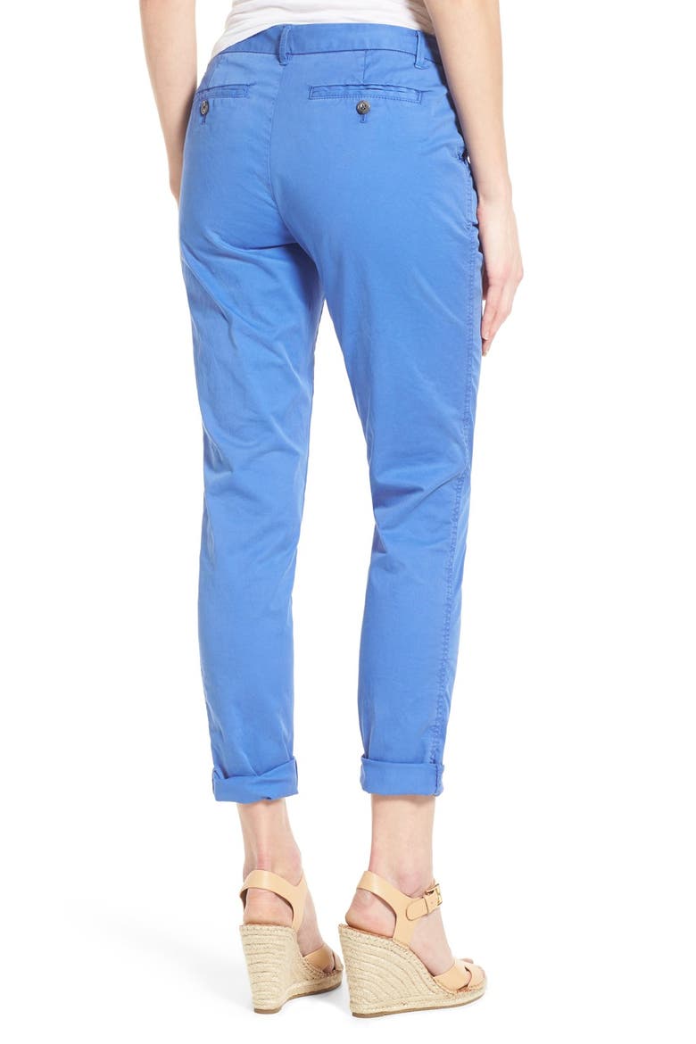 Chino Ankle Pants, Alternate, color, BLUE AMPARO