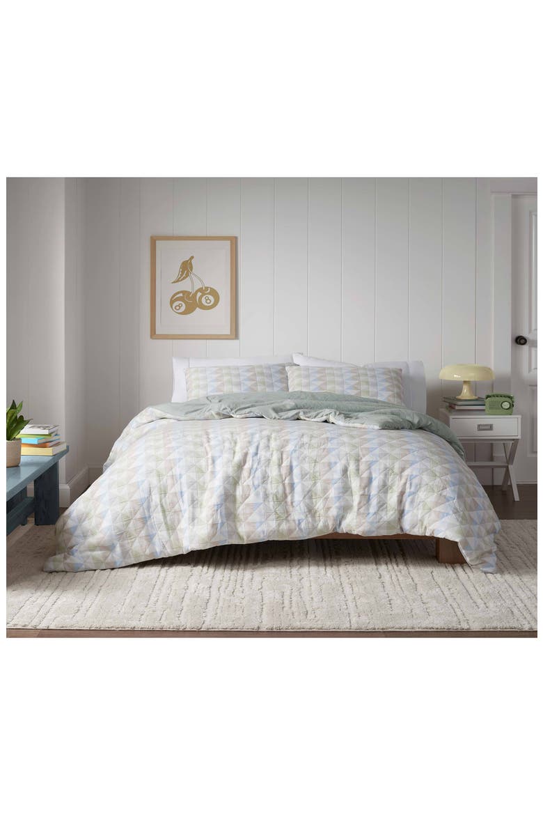 Matex Expression Yuna Comforter Set, Alternate, color, MULTI GREEN
