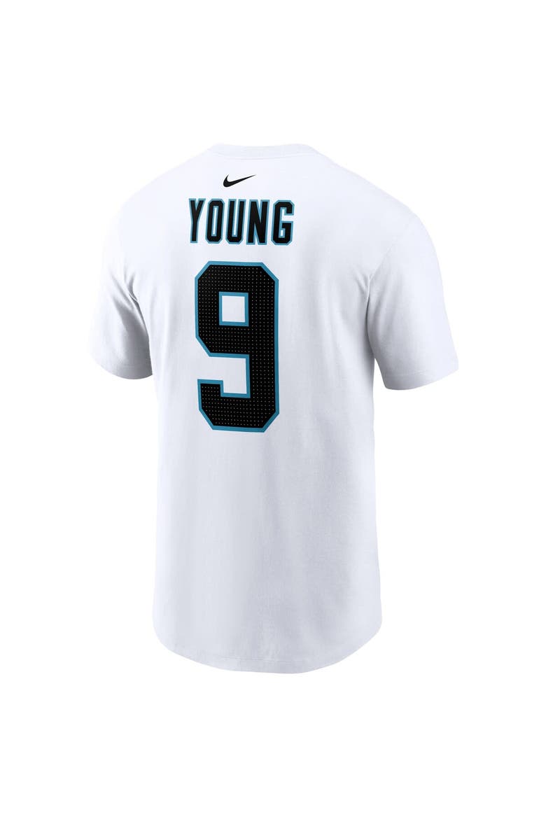 Men's Nike Bryce Young White Carolina Panthers 2023 NFL Draft First Round Pick Player Name & Number T-Shirt, Alternate, color, White
