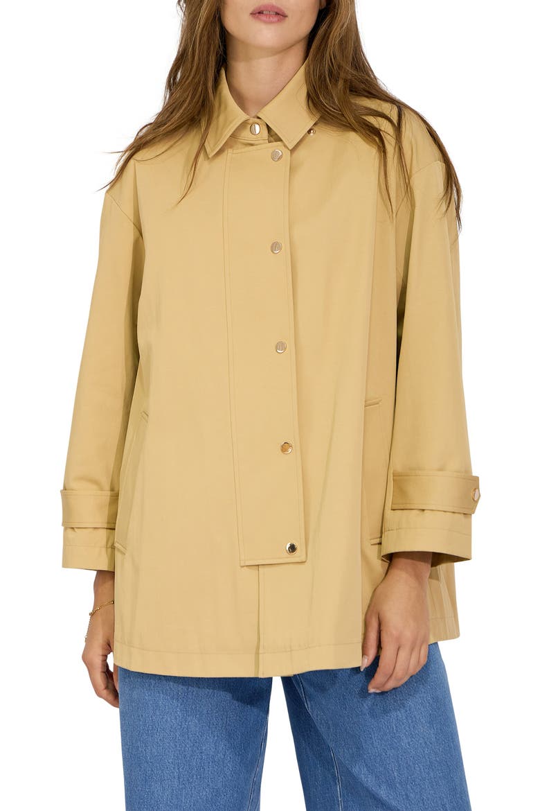Windsor Trench Cape, Alternate, color, HONEY