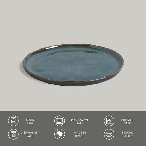 Porto Brasil Bread Plate Set Of 6 In Blue
