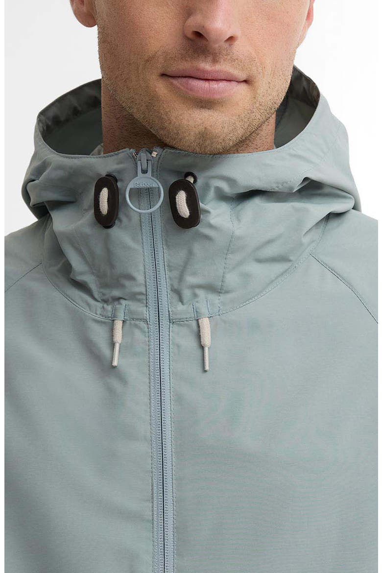 Stoneport Showerproof Hooded Jacket, Alternate, color, DUSTY SLATE