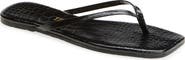 TKEES Lily Square Toe Flip Flop