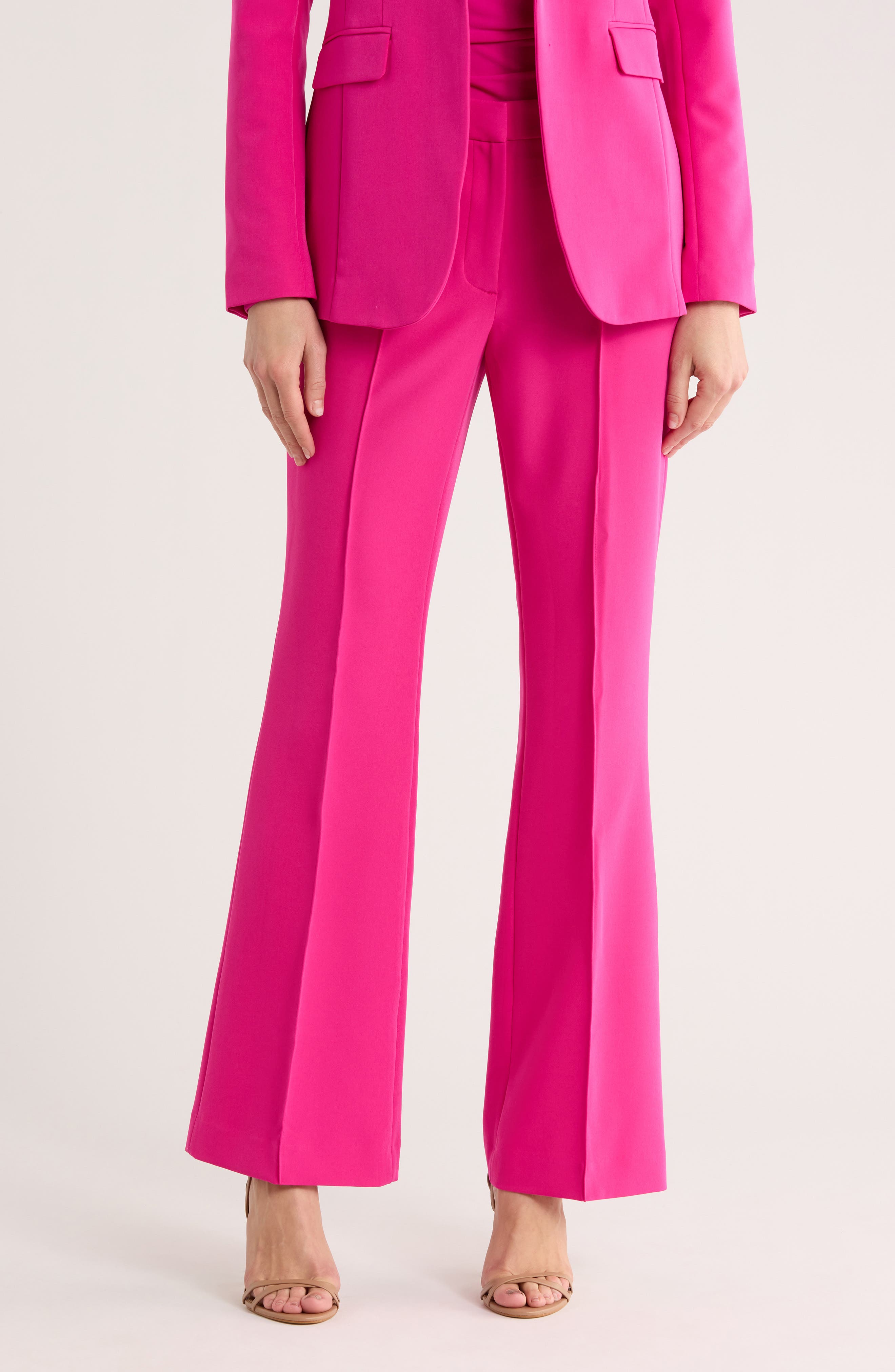 DKNY Pintuck Flare Pants