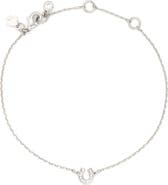 Kate Spade New York pavé horseshoe charm bracelet