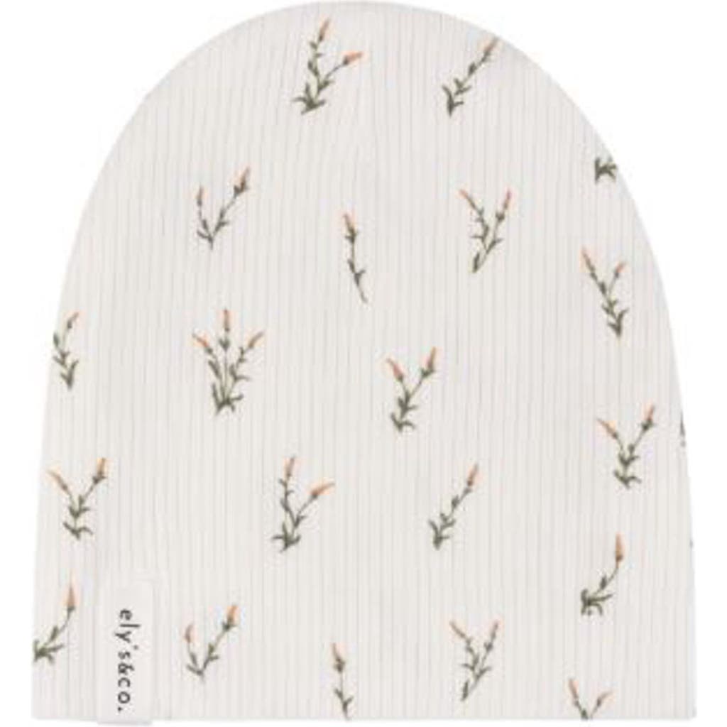 Ely's & Co. Baby Cotton Ribbed Beanie in Lilac  product