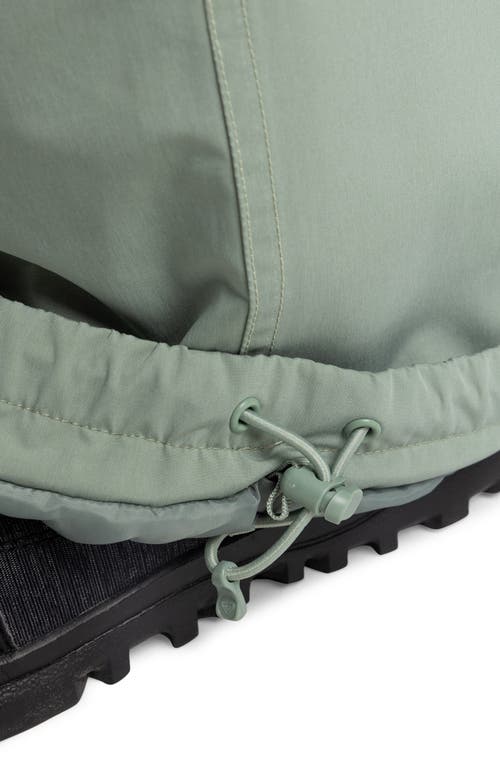 Roxy Chloe Kim Waterproof Shell Snow Pants In Lily Pad Green