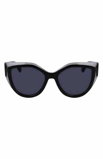 FERRAGAMO Classic Logo 53mm Cat Eye Sunglasses