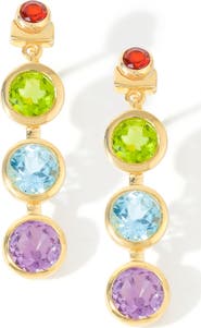 YS GEMS Gemstone Drop Earrings