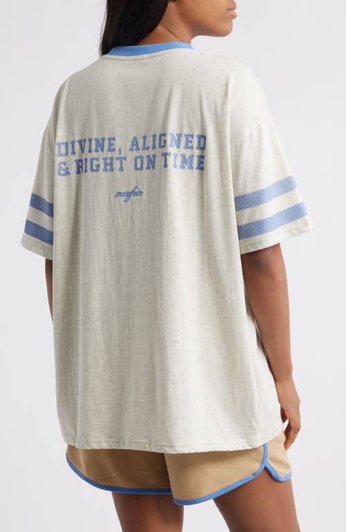 THE MAYFAIR GROUP THE MAYFAIR GROUP ANGEL TRACK COTTON GRAPHIC T-SHIRT