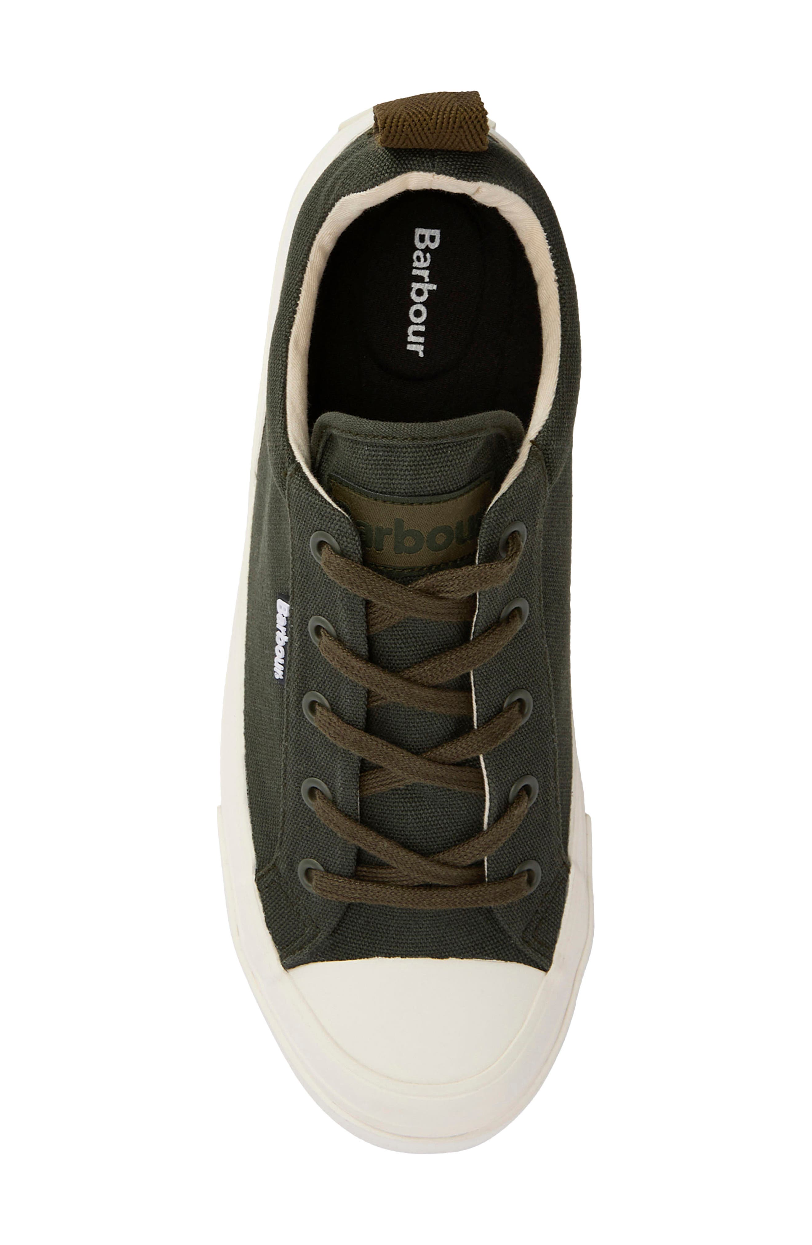 Stanhope Canvas Low Top Sneaker, Alternate, color, OLIVE