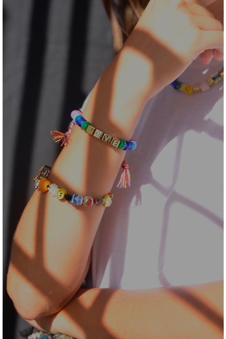 Rainbow Love Bracelet, Alternate, color, Rainbow