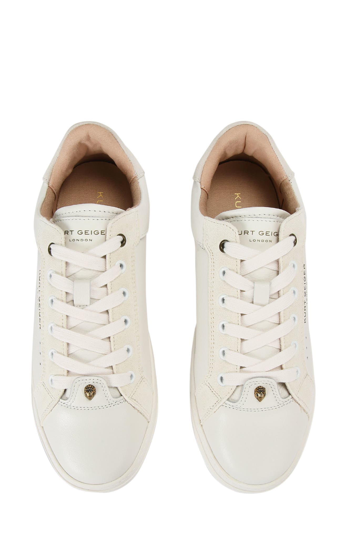 Kurt Geiger London Kensington Platform Sneaker, Alternate, color, Open White