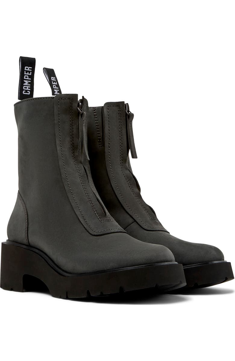 Camper Milah Front Zip Boot, Main, color,