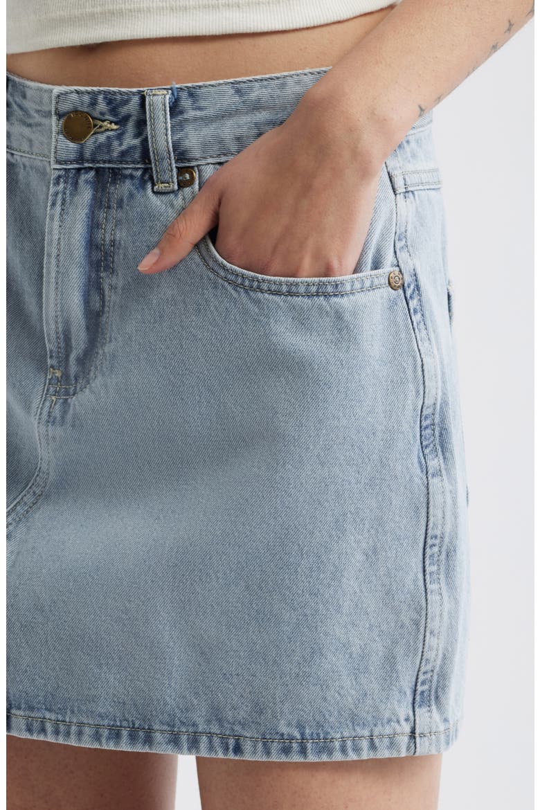 Tabby 2.0 Denim Miniskirt, Alternate, color, VINTAGE BLUE